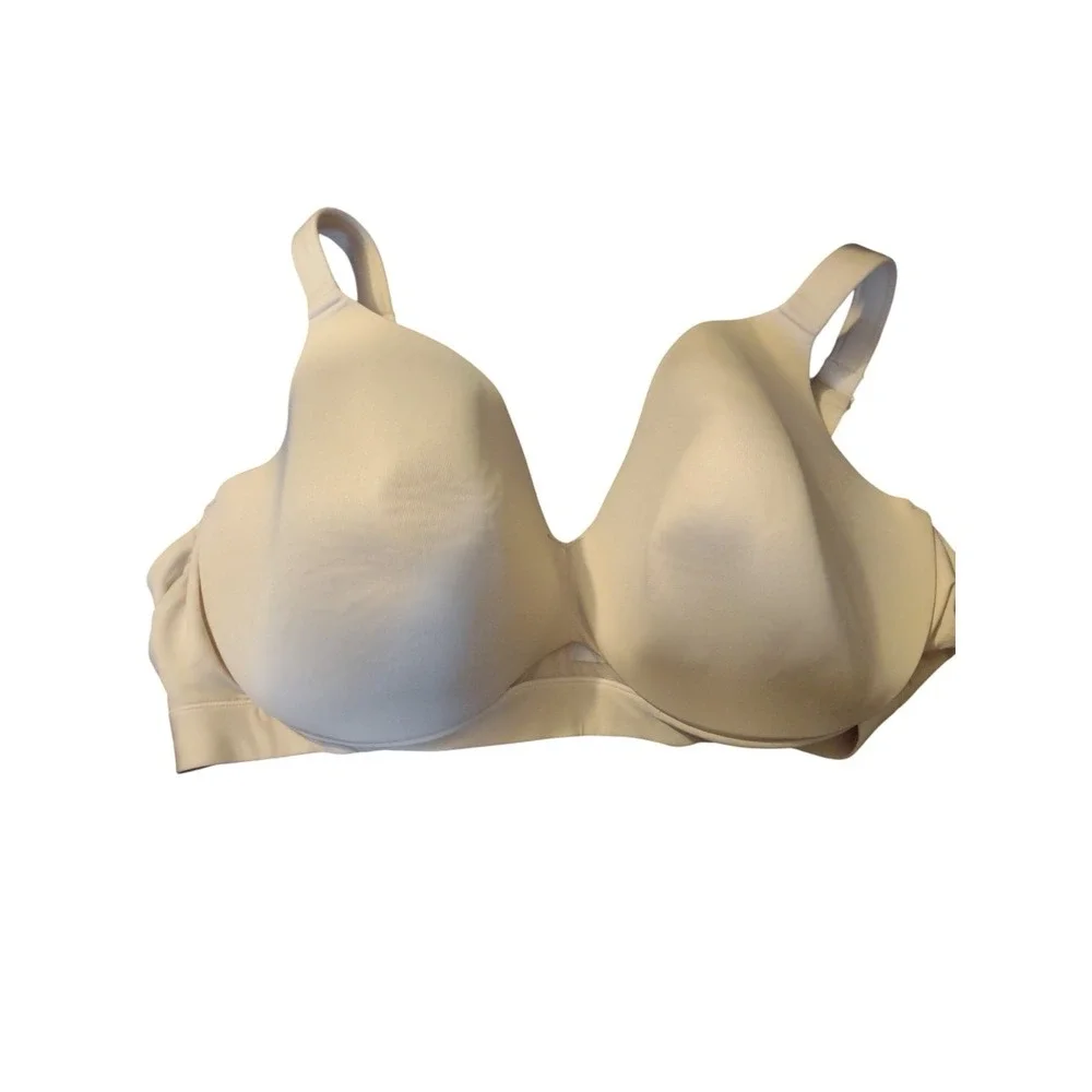 Cacique Lightly Lined Full Coverage Bra 44DD Nude‎ Classic